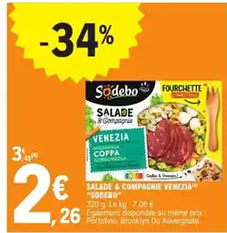 E.Leclerc Express SODEBO Salade & compagnie venezia offre