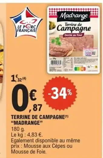 E.Leclerc Express HERTA Tendre croc' maxi montagnard offre