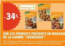 E.Leclerc Express SEEBERGER Sur les produits présents en magasin de la gamme offre