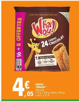 E.Leclerc Express WHAOU! Chocolat offre