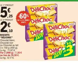 E.Leclerc Express DÉLICHOC Biscuits offre