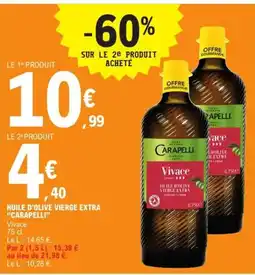 E.Leclerc Express CARAPELLI Huile d'olive vierge extra offre