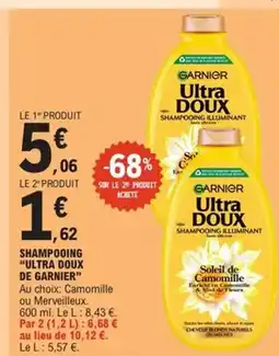E.Leclerc Express ULTRA DOUX DE GARNIER Shampooing offre