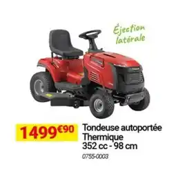 Oogarden Tondeuse autoportée Thermique 352 cc offre