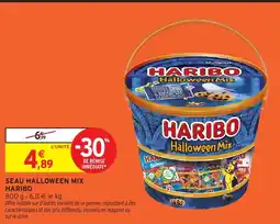Intermarché Seau halloween mix haribo offre