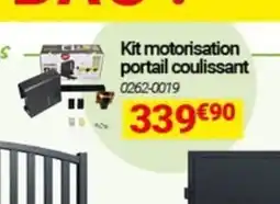 Oogarden Kit motorisation portail coulissant offre