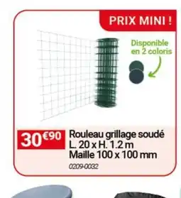 Oogarden Rouleau grillage soudé offre