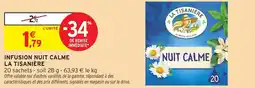 Intermarché Infusion nuit calme la tisanière offre
