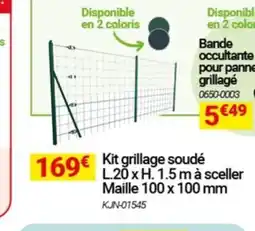 Oogarden 169€ Kit grillage soudé offre