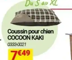 Oogarden COCOON KAKI Coussin pour chien offre