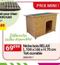 Oogarden RELAX Niche bois offre