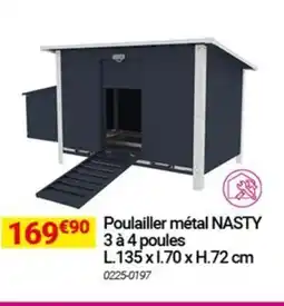 Oogarden NASTY Poulailler métal offre