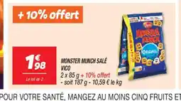 Netto VICO Monster munch salé offre