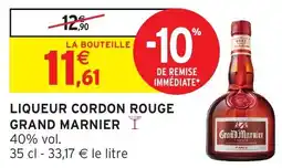 Intermarché Liqueur cordon rouge grand marnier offre