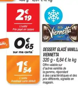 Netto VIENNETTA Dessert glacé vanille offre