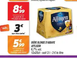 Netto AFFLIGEM Bière blonde d'abbaye offre