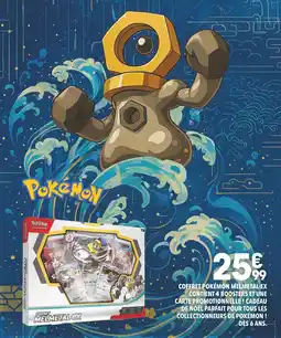 Supeco Pokémon Coffret Melmetal-EX offre
