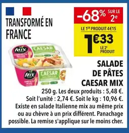 Supeco Mix Salade de pâtes Caesar offre