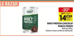 Supeco Punch Power Whey Protein Chocolat offre