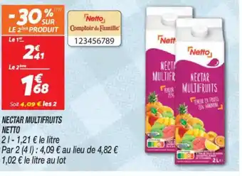 Netto NETTO Nectar multifruits offre