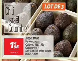 Netto Avocat affine offre