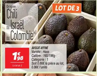 Netto Avocat affine offre