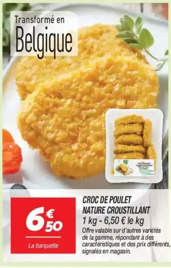Netto Croc de poulet nature croustillant offre