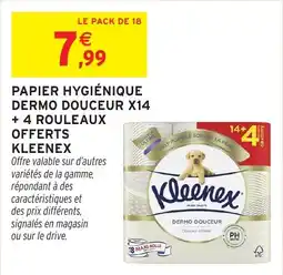 Intermarché Papier hygiénique dermo douceur x14 offre