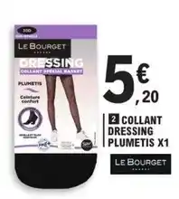 E.Leclerc Le bourget - collant dressing plumetis x 1 offre