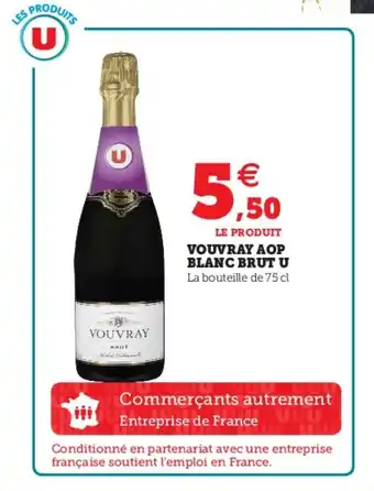 Vouvray AOP blanc brut u