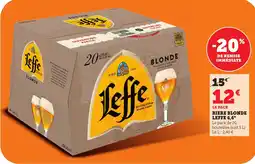 Bi1 Biere blonde leffe 6,6° offre