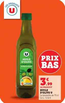 Bi1 Huile d'olive u offre