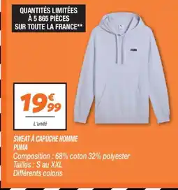 Netto PUMA Sweat à capuche homme offre