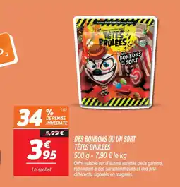 Netto TÊTES BRULÉES Des bonbons ou un sort offre