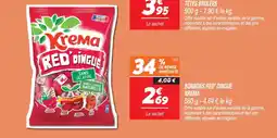 Netto KREMA Bonbons red' dingue offre