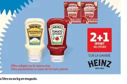 Auchan Supermarché HEINZ Sur la gamme offre