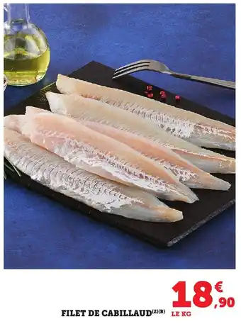 Bi1 Filet de cabillaud offre