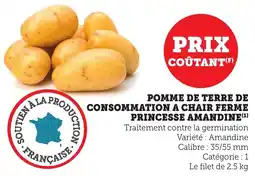 Bi1 Pomme de terre de consommation a chair ferme princesse amandine offre