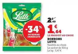 Bi1 Bonbons lutti offre