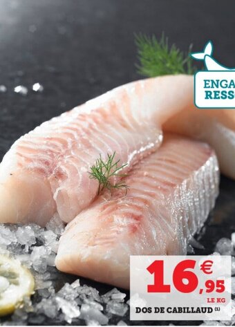Hyper U Dos de cabillaud offre
