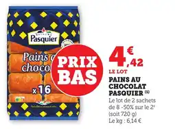 Bi1 Pains au chocolat pasquier offre
