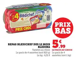 Bi1 Repas bledichef des 12 mois bledina offre