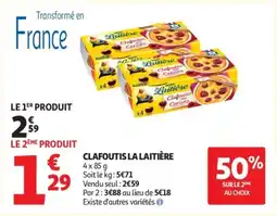 Auchan Supermarché LA LAITIÈRE Clafoutis offre