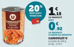 Bi1 Cassoulet u offre