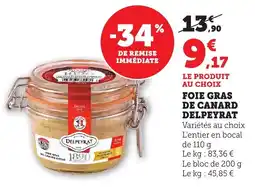 Bi1 Foie gras de canard delpeyrat offre