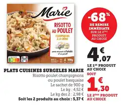 Bi1 Plats cuisines surgeles marie offre