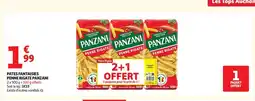 Auchan Supermarché PANZANI Pates fantaisies penne rigate offre