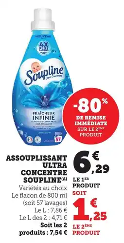 Bi1 Assouplissant ultra concentre soupline offre