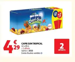 Auchan Supermarché CAPRI SUN Tropical offre