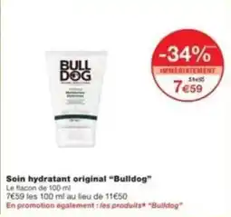 Monop' Soin hydratant original bulldog offre